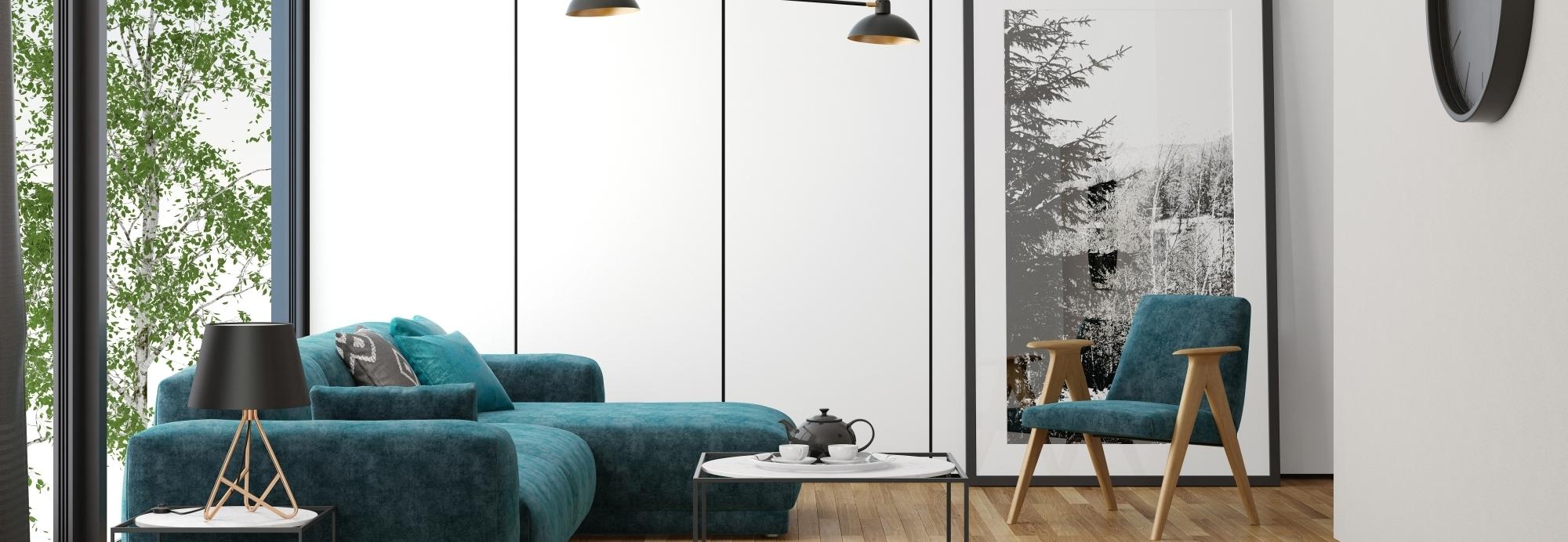 Weißer Wandschrank für Ihr Wohnzimmer